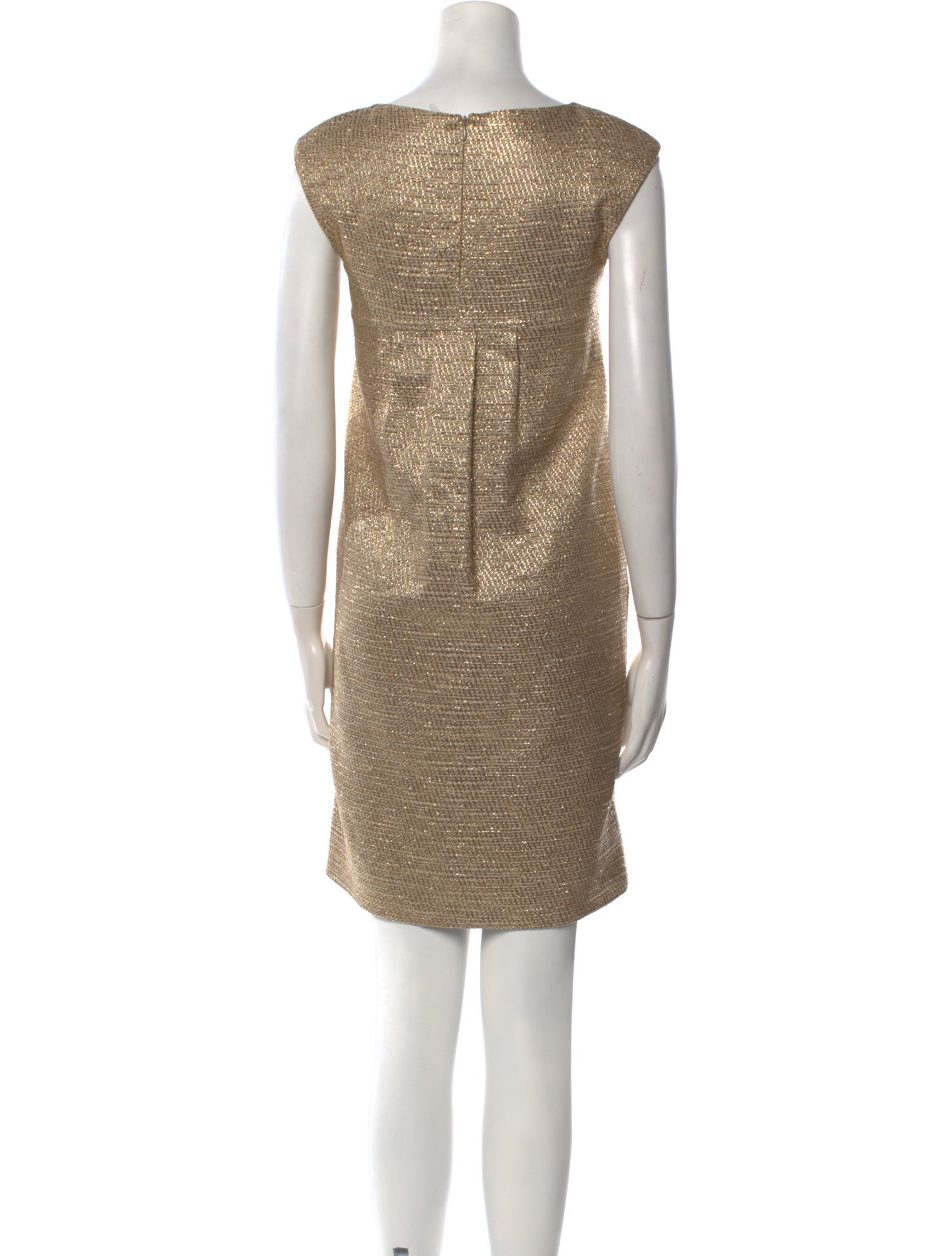 Michael Kors Bateau Neckline Mini Dress